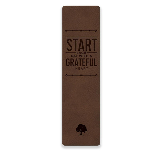 Each Day Leatherette Bookmark