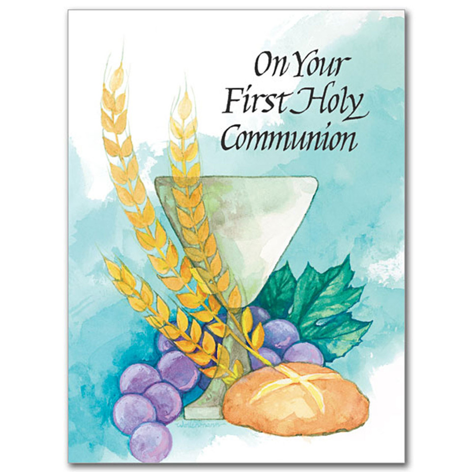 First Communion Card CA6240 St. Patrick's Guild