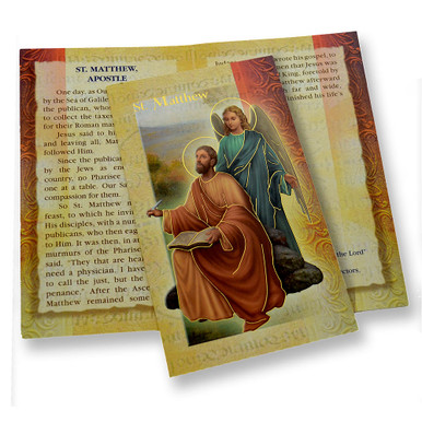 St. Matthew Folded Holy Card | St. Patricks Guild