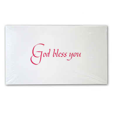 EXAMPLE GOD BLESS YOU MOUNTAIN PUFF サイズL God Bless You Folded Note | St. Patrick's Guild