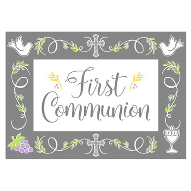 First Communion Banner Kits DIY Boy or Girl