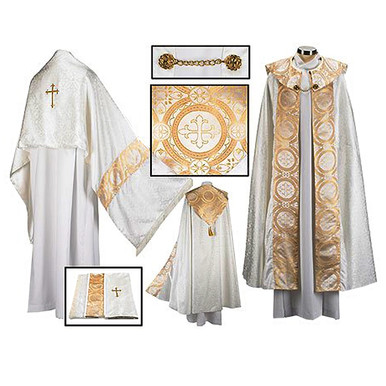 PS822 Cope and Humeral Veil Set | St. Patrick's Guild