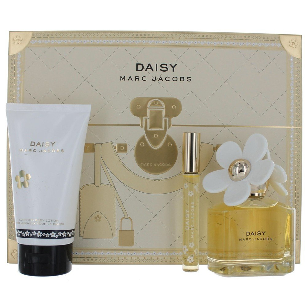 (Kosher L'Pesach) Marc Jacobs Daisy Gift Set 3 Pieces (EDT