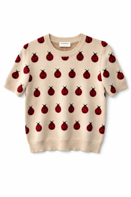 BEIGE DESIGN PULLOVER