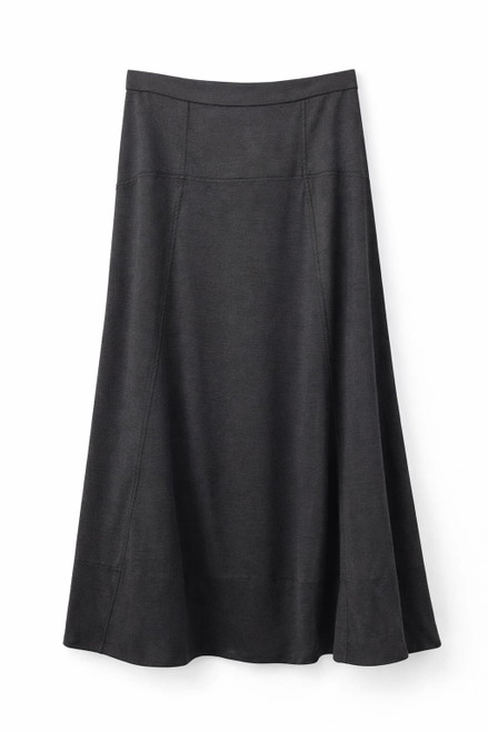 BLACK A-LINE SKIRT