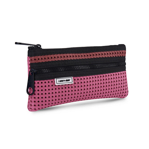 FLAT PENCIL POUCH SCARLET RED