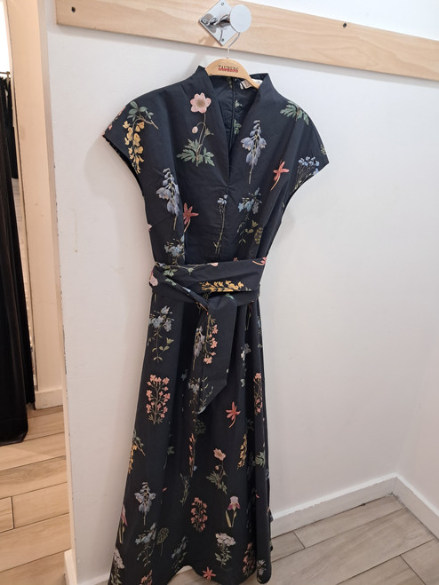 PRINT COTTON DRESS WITH BELT