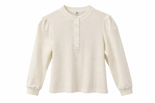 ribbed T-shirt cotton sleeves