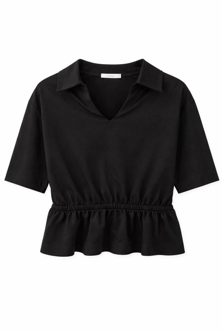 pullover with rubber waist