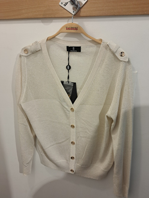 BEIGE KNIT CARDIGAN