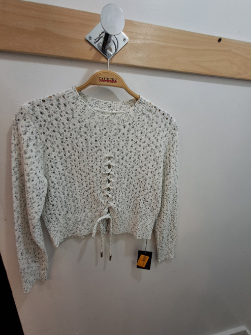 TWEED DESIGN PULLOVER