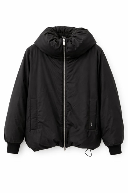BLACK DOWN PUFFER JACKET