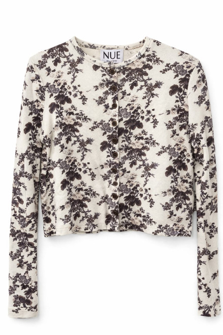 FLORAL PRINT CARDI