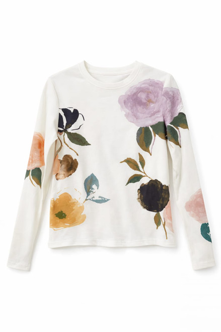 FLORAL DESIGN T-SHIRT