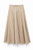 BEIGE COTTON FLAIR SKIRT