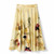 BEIGE COTTON FLORAL SKIRT