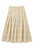 MULTI PRINT COTTON PLEATED SKIRT