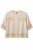 BEIGE LINEN LACE BLOUSE