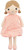 Soft Plush Light Pink Rag Doll 15"