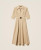 BEIGE WOVEN DRESS