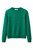 GREEN SWEATSHIRT WITH EMBOSSED DESIGN