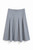 LIGHT BLUE TAFETTA PLEATED SKIRT