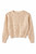 OATMEAL LACE DESIGN PULLOVER