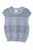 LIGHT BLUE KNITTED VEST