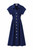 NAVY BLUE BUTTON DOWN DRESS
