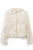 IVORY JACKET WITH FLORAL EMBROIDERY