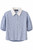 BLUE STRIPE BLOUSE WITH PUFF SLEEVES