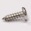 Pan head slot self tapping screw