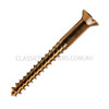 Wood Screw Countersunk Silicon Bronze Slot : 6G x 1 1/4