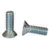 Countersunk Slot 1/4 - 20 UNC x 3/4 Zinc