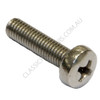 Pan Phillips Stainless (316) : M6 x 10mm