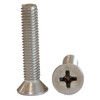 M6 x 25mm Csk Phillips Stainless 316