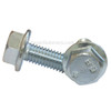 Serrated Flanged Bolt Grade 8.8 Zinc : M8 (1.25) x 30mm