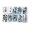 Grab Kit - Metric Flat Washer Kit Zinc Plated - 915 pieces