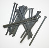 6" Alloy Cable Ties in a Black Finish