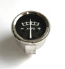 Replica Lucas Ammeter +/- Scale, Black Face, 1 3/4" Diameter (36084)