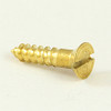 Wood Screw Csk Brass 8G x 3/4 Wood Screw Csk Brass 8G x 3/4