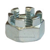 Castle Nut 7/16" UNF Grade 5 Steel Zinc