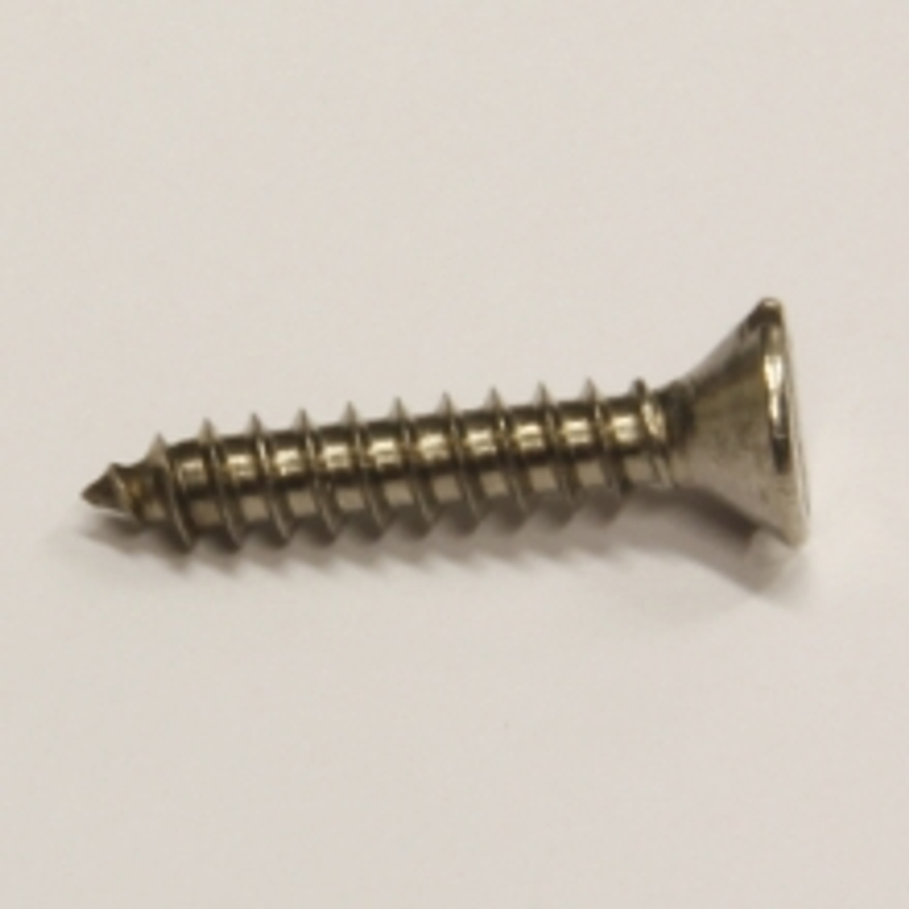 Countersunk self tapping screw stainless
