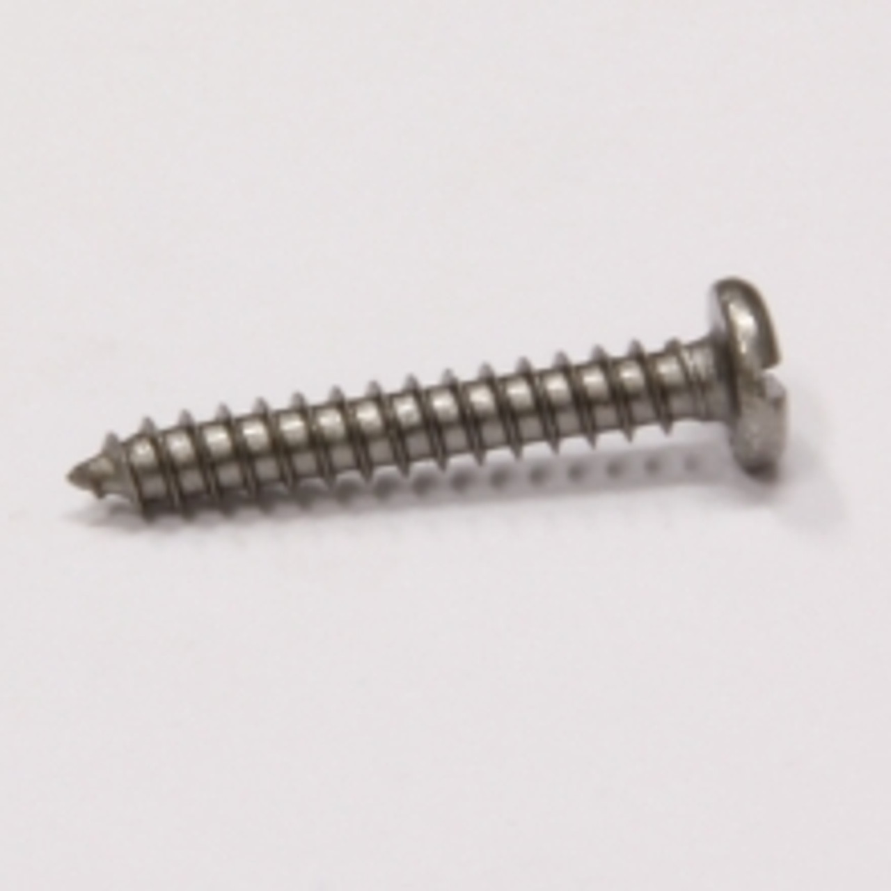 Pan head slot self tapping screw