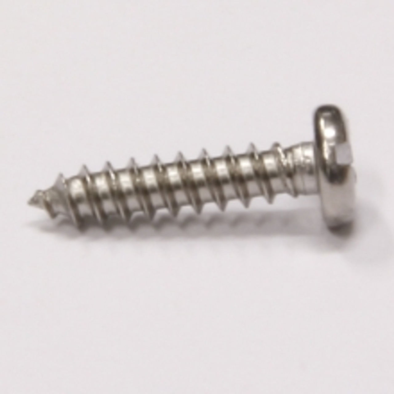 Pan head slot self tapping screw