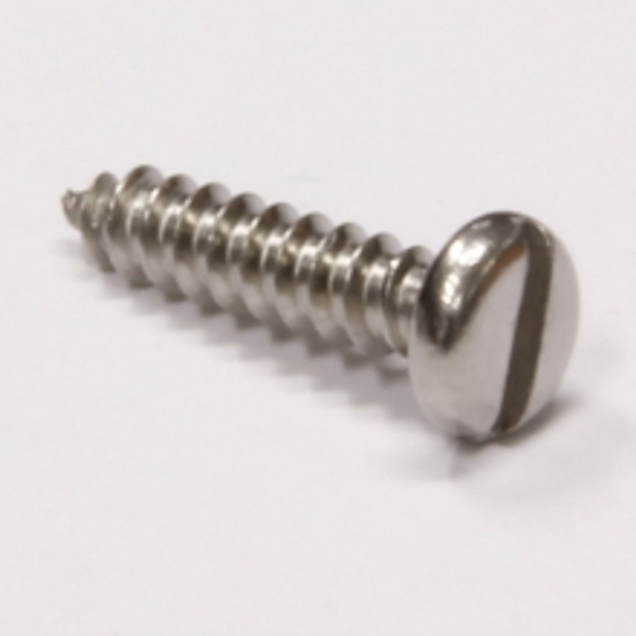 Pan head slot self tapping screw