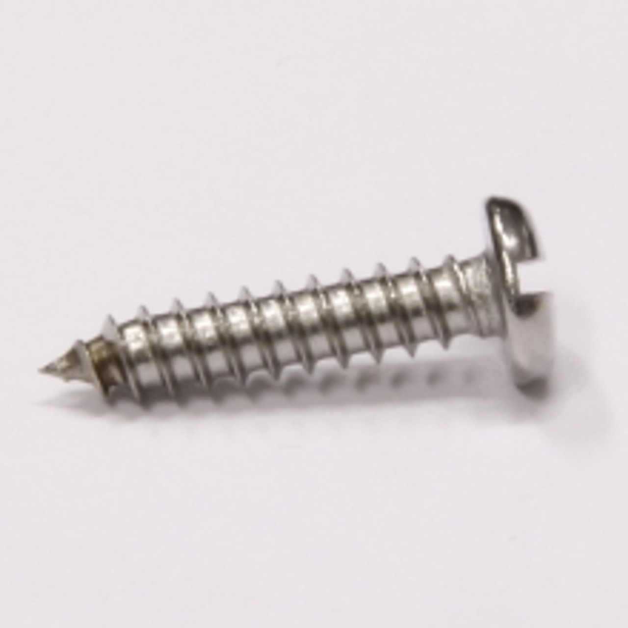 Pan head slot self tapping screw