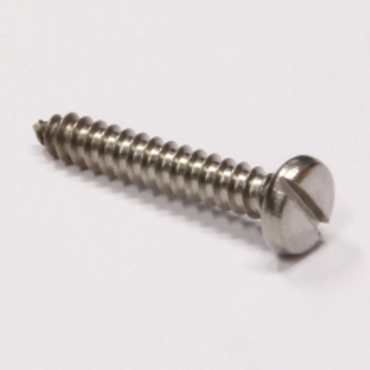 Pan head slot self tapping screw