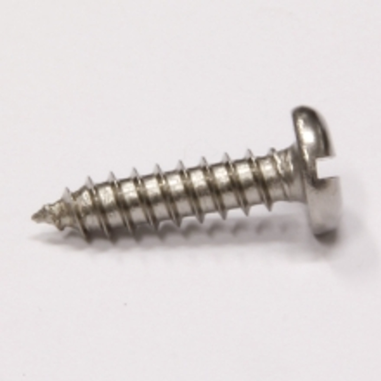 Pan head slot self tapping screw