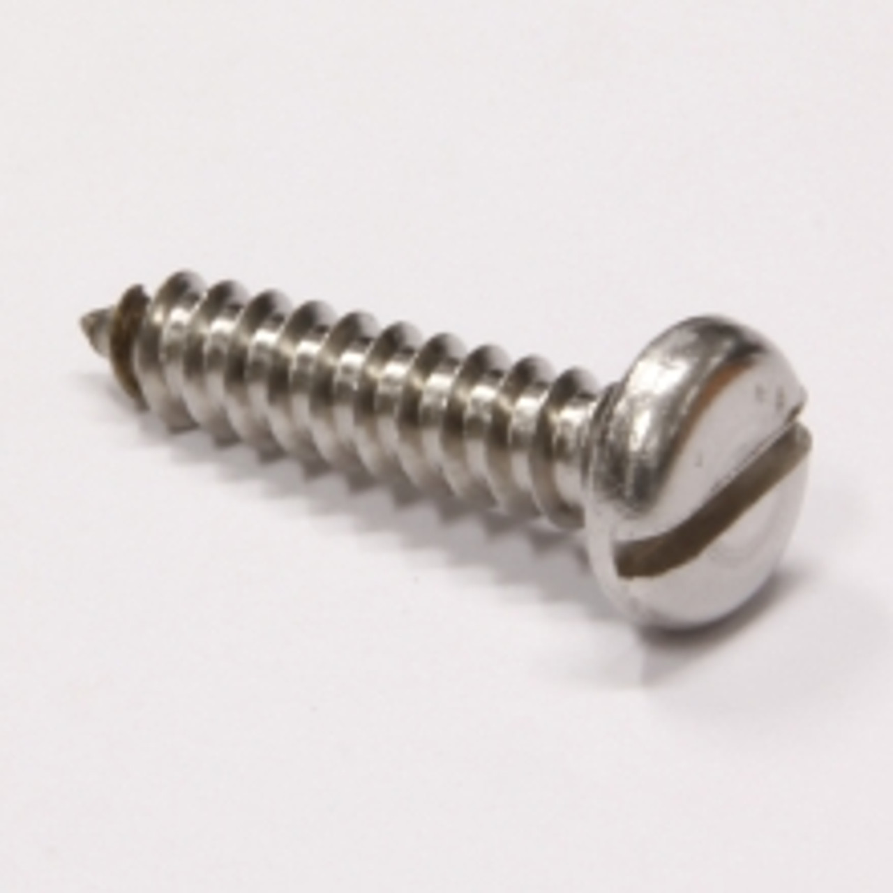 Pan head slot self tapping screw